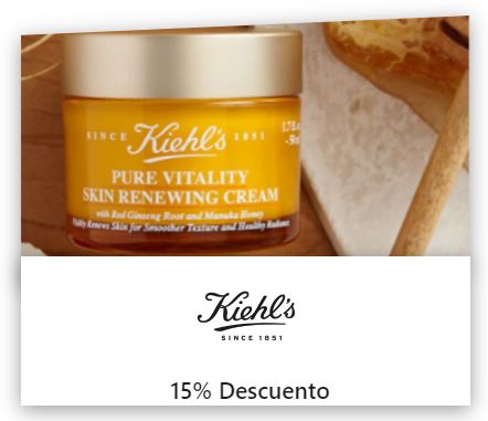 kiehls descuento para estudiantes